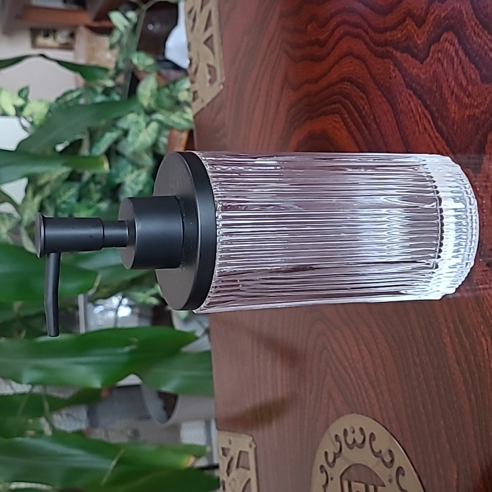 Avanti Ribbed Soap Dispenser